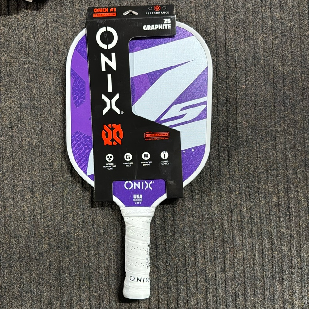 Onix Graphite Z5 Purple Pickleball Paddle - Brand New!